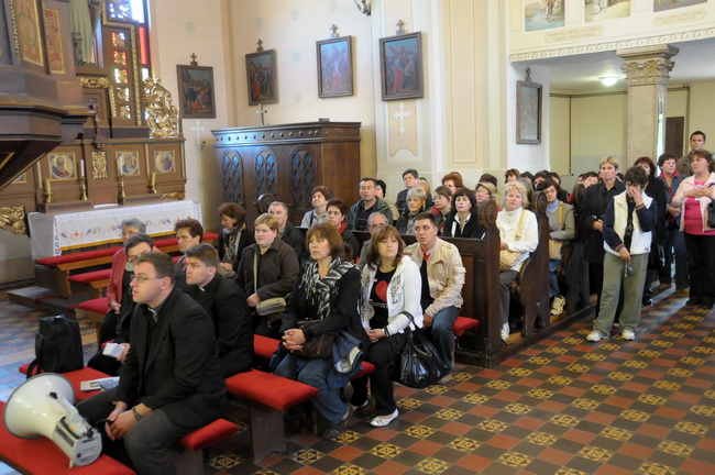 Hodocasce zupljana zupe Bl. Alojzija Stepinca u Krasic, Mariju Bistricu i zagreb, Foto: Darko Dilber