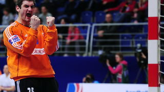 Vrsac, 160112.
Europsko prvenstvo u rukometu u Srbiji.
Prvo kolo, utakmica izmedju Hrvatske i Islanda.
Na slici: Mirko Alilovic.
Foto: Drazen Aleksic / CROPIX Vrsac, 160112.
Europsko prvenstvo u rukometu u Srbiji.
Prvo kolo, utakmica izmedju Hrvatske i Islanda.
Na slici: Mirko Alilovic.
Foto: Drazen Aleksic / CROPIX