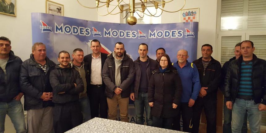 Osnovana općinska podružnica MODES Zemunik Donji, predsjednik Ante Šestan Osnovana općinska podružnica MODES Zemunik Donji, predsjednik Ante Šestan