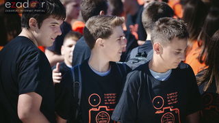 #ZDBT2017: Snimanje Milenijske fotografije košarkaške lopte na Pozdravu suncu #ZDBT2017: Snimanje Milenijske fotografije košarkaške lopte na Pozdravu suncu