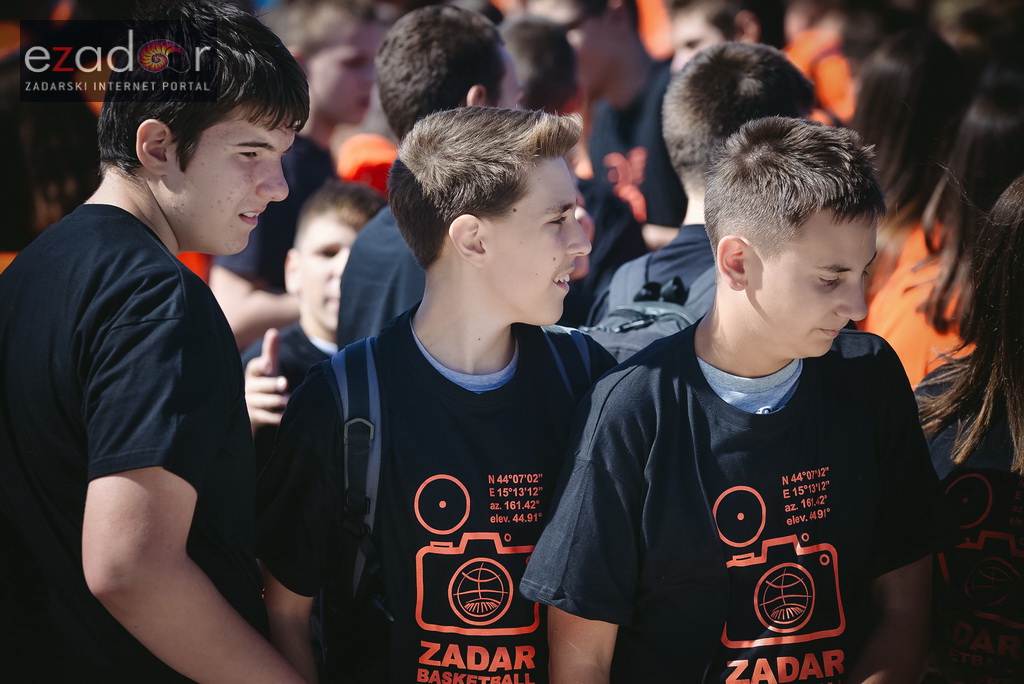 #ZDBT2017: Snimanje Milenijske fotografije košarkaške lopte na Pozdravu suncu #ZDBT2017: Snimanje Milenijske fotografije košarkaške lopte na Pozdravu suncu