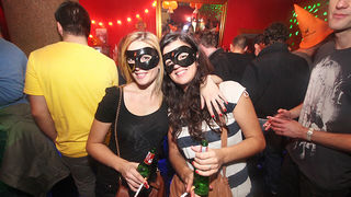 Halloween  party u Q baru (foto:Saša Čuka)