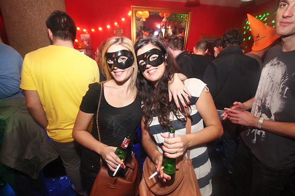 Halloween  party u Q baru (foto:Saša Čuka)