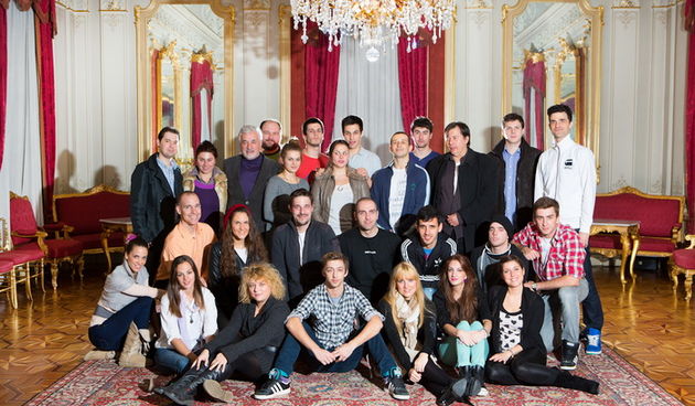 Glumačka postava mjuzukla”Crna kuća”, Foto: Stefano Fiorentin