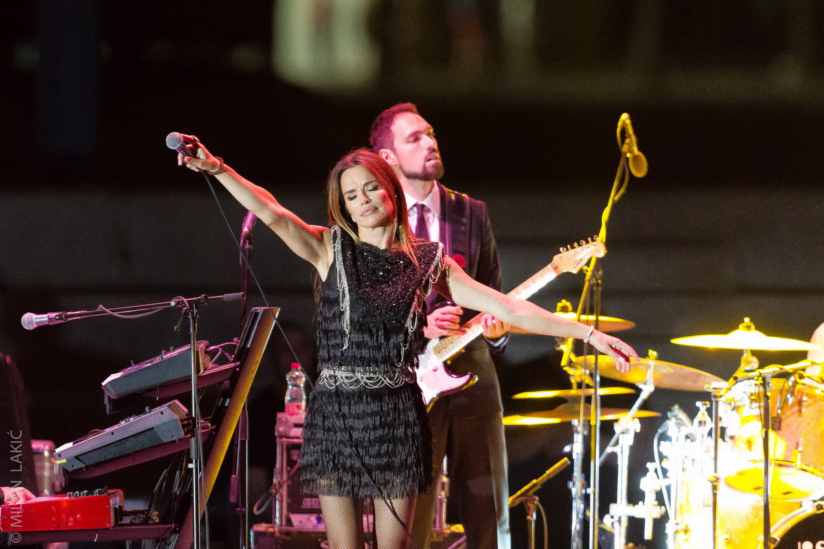 Severina oduševila nastupom na bazenu Ilirije u Biogradu