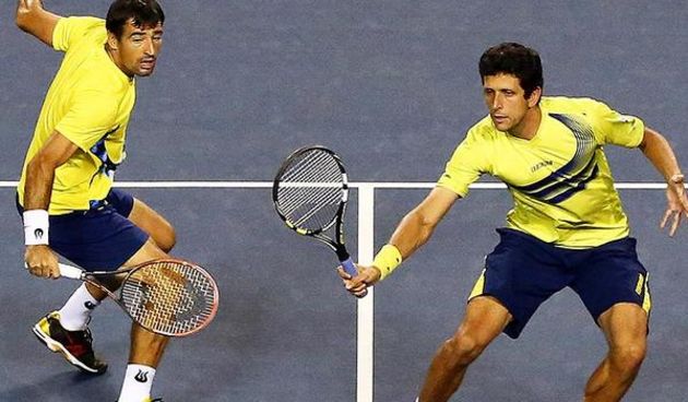 Ivan Dodig i Marcelo Melo, foto: twitter/getty