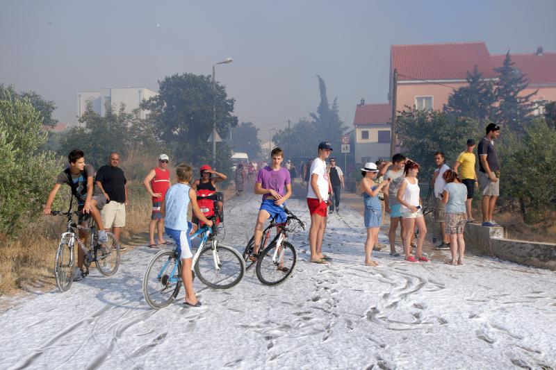 Požar na Plovaniji 11. kolovoza 2013. Foto: Željko Mršić/PIXSELL Požar na Plovaniji 11. kolovoza 2013. Foto: Željko Mršić/PIXSELL