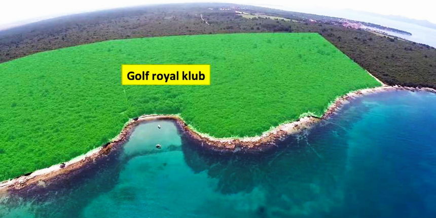 Golf teren u Šepurine Resortu Golf teren u Šepurine Resortu