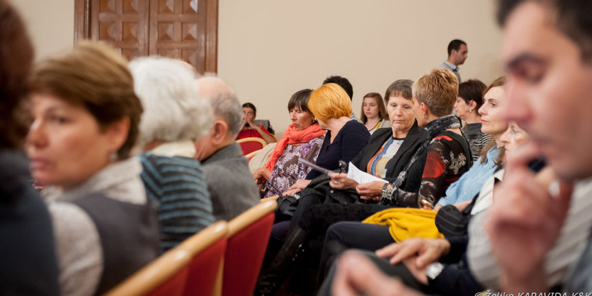 Zagrebački solisti u svečanoj dvorani Sveučilišta u Zadru, foto: Ž. Karavida Zagrebački solisti u svečanoj dvorani Sveučilišta u Zadru, foto: Ž. Karavida