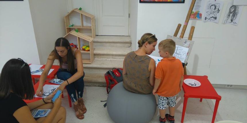 Umjetnik na jedan dan, radionica za djecu