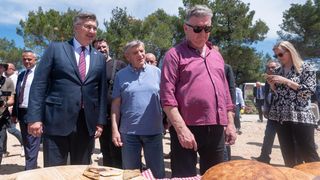 Plenković i EU kandidati HDZ-a na Benkovačkom sajmu