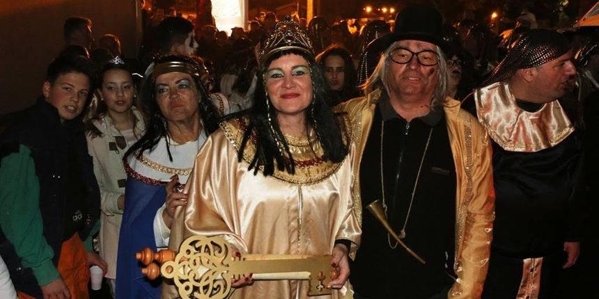 Finale Virskih maškara 2016 – primopredaja ključeva Vira