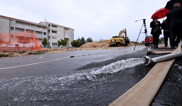 Obilna kiša poplavila Zadar i okolicu