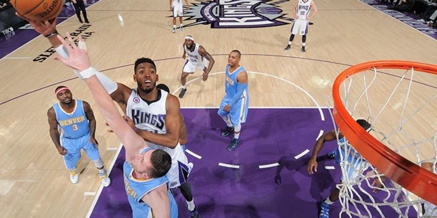 Kings-Nuggets, foto: nba.com