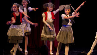 Plesna čestitka Zadarskog plesnog ansambla, Foto: Leo Banić Plesna čestitka Zadarskog plesnog ansambla, Foto: Leo Banić