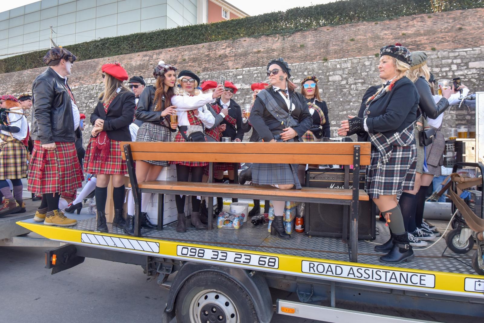 Zadarski karneval 2018: Povorka maškaranih skupina gradskim ulicama Zadarski karneval 2018: Povorka maškaranih skupina gradskim ulicama