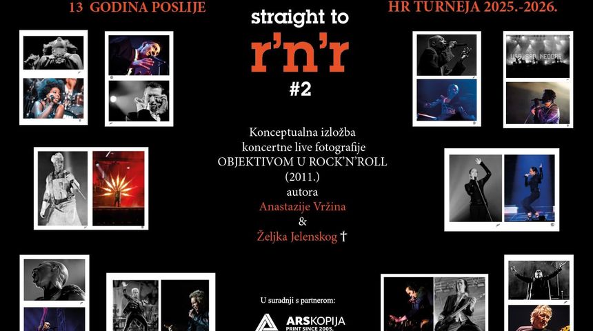 Objektivom u rock ‘n’ roll se vraća – dijalog dviju autorskih vizija kroz objektiv Objektivom u rock ‘n’ roll se vraća – dijalog dviju autorskih vizija kroz objektiv