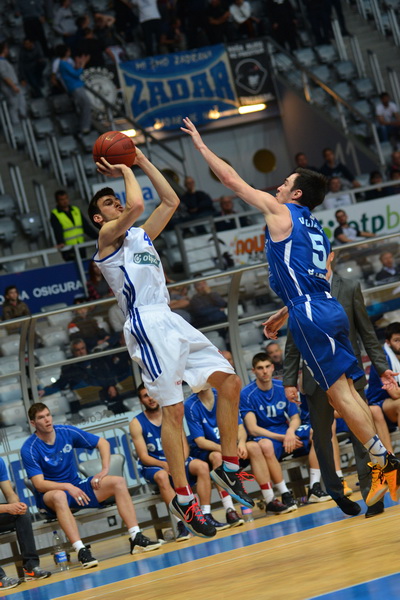 A-1 liga za prvaka, 9. kolo: KK Zadar – KK Kvarner 2010 81-66