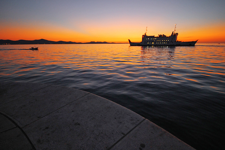 Suton na zadarskoj rivi 15. rujna 2011. (foto:Saša Čuka)