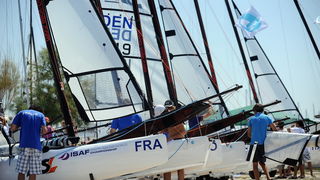 Zadar, 070711.
Svjetsko juniorsko prvenstvo u jedrenju 07.-15.srpnja 2011.
ISAF 2011.
Danas je u organizaciji jedrlicarskog kluba Uskok iz Zadra pocelo svjetsko juniorsko prvenstvo u jedrenju za klase SL 16, 420, 29er, Laser i RS-X. Na prvenstvu se natjec Zadar, 070711.
Svjetsko juniorsko prvenstvo u jedrenju 07.-15.srpnja 2011.
ISAF 2011.
Danas je u organizaciji jedrlicarskog kluba Uskok iz Zadra pocelo svjetsko juniorsko prvenstvo u jedrenju za klase SL 16, 420, 29er, Laser i RS-X. Na prvenstvu se natjec