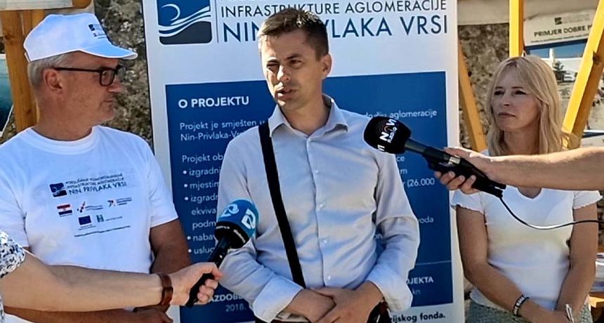 Javno predstavljena aglomeracija Nin-Privlaka-Vrsi vrijedna 440 milijuna kuna Javno predstavljena aglomeracija Nin-Privlaka-Vrsi vrijedna 440 milijuna kuna
