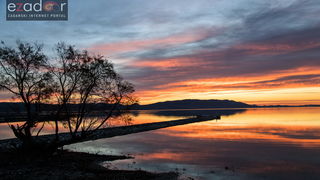 Zlatna nedjeljna zora na Vranskom jezeru