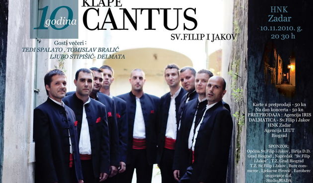 10. rođendan Klape Cantus