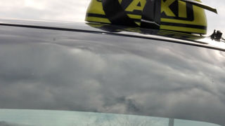 Tužna kolona zadarskih taksista