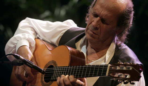 Pula, 230810.
Paco de Lucia i band nastupili su u Pulskoj areni u sklopu turneje 2010.
Foto: Srecko Niketic / CROPIX