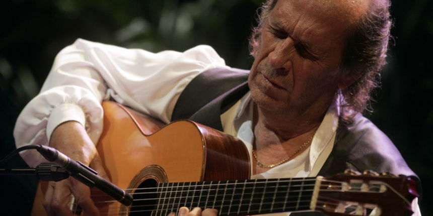 Pula, 230810.
Paco de Lucia i band nastupili su u Pulskoj areni u sklopu turneje 2010.
Foto: Srecko Niketic / CROPIX