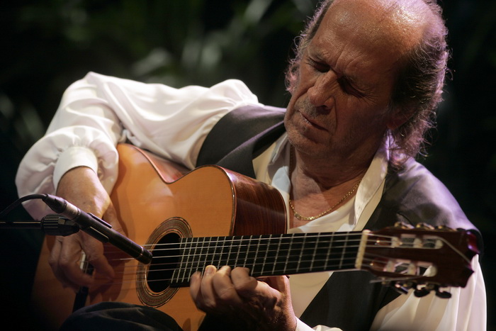 Pula, 230810.
Paco de Lucia i band nastupili su u Pulskoj areni u sklopu turneje 2010.
Foto: Srecko Niketic / CROPIX