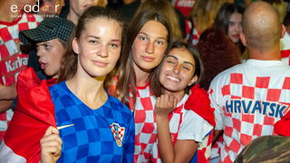 Zadar je gorio: Velika fešta nakon plasmana Vatrenih u finale Svjetskog prvenstva