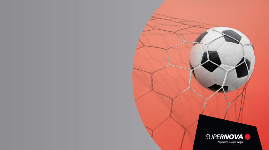 Nogometno ludilo u centru Supernova Zadar