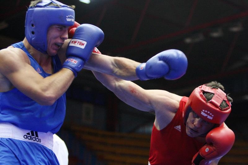 Juniorsko EP u boksu, finale: Toni Filipi vs Vegar Tregren. Photo: Borna Filić/PIXSELL Juniorsko EP u boksu, finale: Toni Filipi vs Vegar Tregren. Photo: Borna Filić/PIXSELL