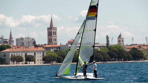 Jedrenje: Drugi dan SP klase 49er Jedrenje: Drugi dan SP klase 49er