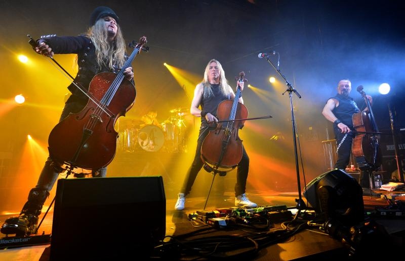 Zagreb – Finska grupa Apocalyptica odrzala koncert u prepunoj Tvornici. Photo: Marko Prpic/PIXSELL