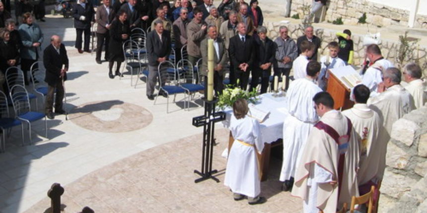 Otvorenje trga u Kolanu (Foto: J. Portada)