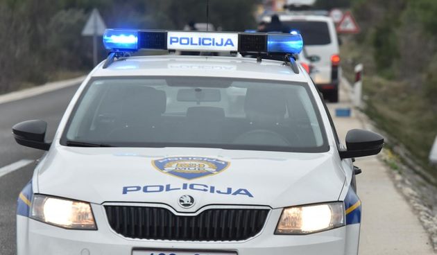 Policija magistrala ilustracija