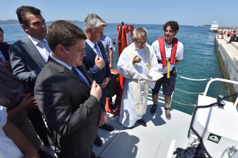 Preuzimanje nove brodice za traganje i spašavanje na moru Preuzimanje nove brodice za traganje i spašavanje na moru