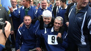 Zadar, 081111.
Premijerka Jadranka Kosor sa ministrima posjetila je Zadar povodom sportskih igara za invalide domovinskog rata, posjetila je i Luku Gazenicu koja je u izgradnji.
Foto : Andrija Lucic / cropix Zadar, 081111.
Premijerka Jadranka Kosor sa ministrima posjetila je Zadar povodom sportskih igara za invalide domovinskog rata, posjetila je i Luku Gazenicu koja je u izgradnji.
Foto : Andrija Lucic / cropix