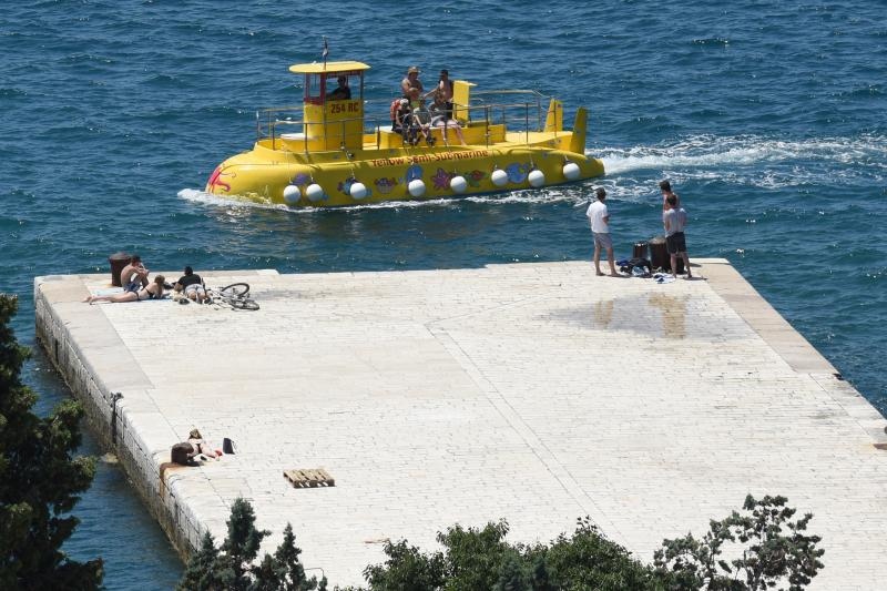 Pogled sa zvonika zadarske katedrale sv. Stošije, Foto: Dino Stanin/PIXSELL
