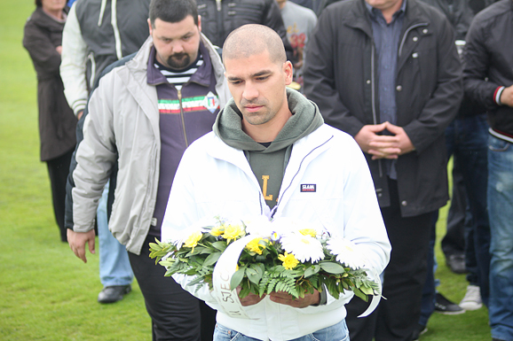 Obilježavanje 4. godišnjice smrti Hrvoja Ćustića (foto:Saša Čuka)