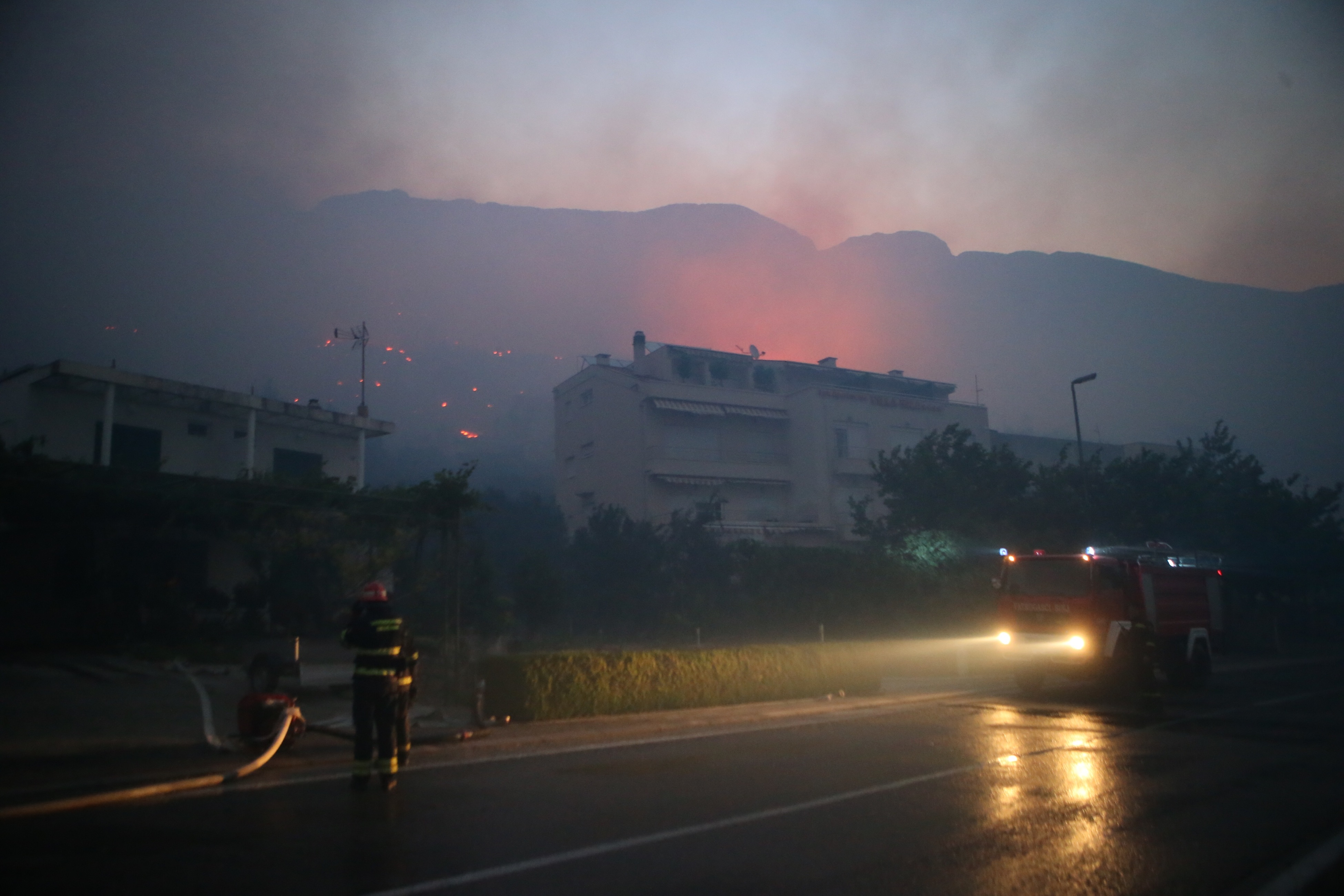 Požar u Tučepima Požar u Tučepima