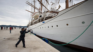 ‘Sea Cloud’ u Zadru (foto:Saša Čuka) ‘Sea Cloud’ u Zadru (foto:Saša Čuka)