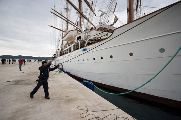 ‘Sea Cloud’ u Zadru (foto:Saša Čuka) ‘Sea Cloud’ u Zadru (foto:Saša Čuka)