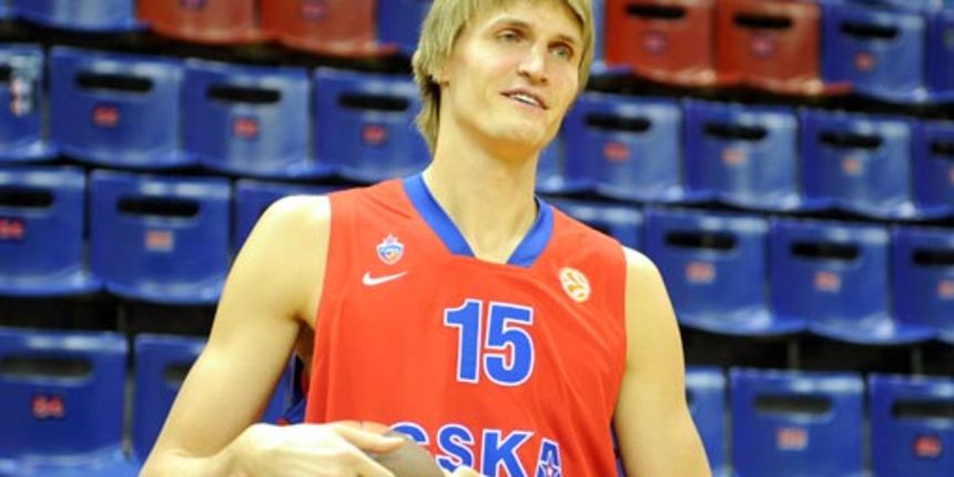Andrej Kiriljenko, foto: cskabasket.com Andrej Kiriljenko, foto: cskabasket.com