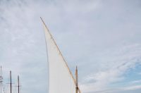 Defile tradicijskih brodova u uvali Jazine