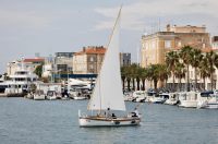 Defile tradicijskih brodova u uvali Jazine