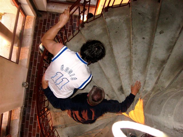 Kadrovi filma “Mali div” snimljeni u zvoniku katedrale Kadrovi filma “Mali div” snimljeni u zvoniku katedrale