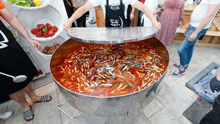 Prva večernja “fešta od rib'” Tuna, Sushi & Wine Festivala